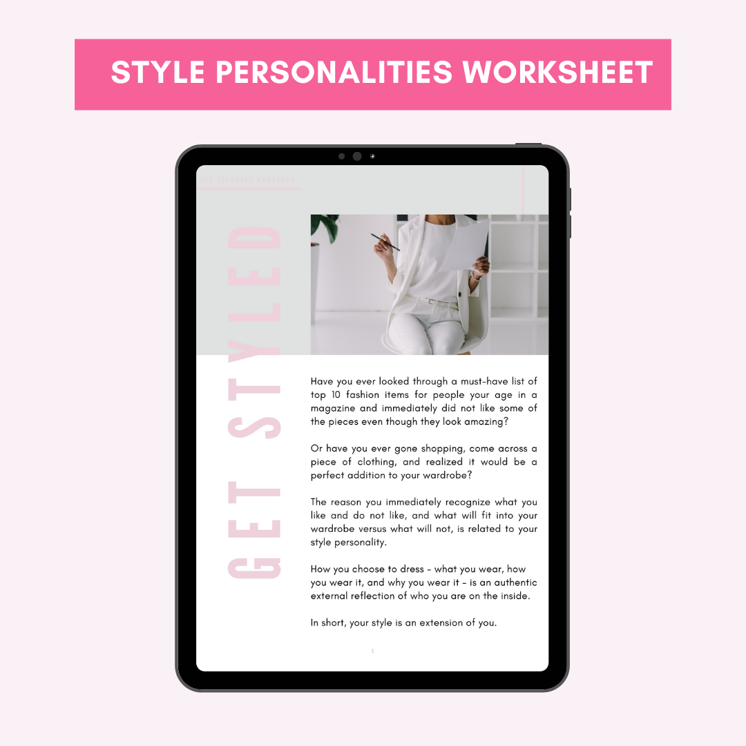 Style Personality Elegance Handbook Masterclass
